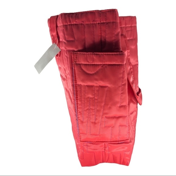 Urban Attitudes Coral Puffer Tote Shoulder Bag - Picture 4 of 10